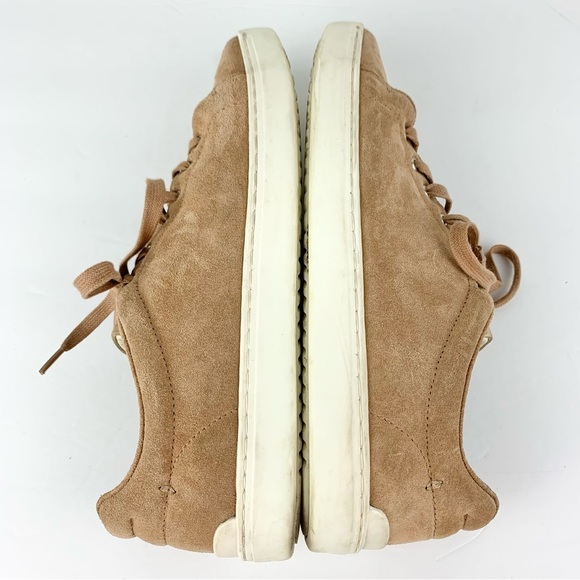 Rag & Bone Kent Suede Lace Up Sneakers Macaroon 37.5 - Picture 12 of 12